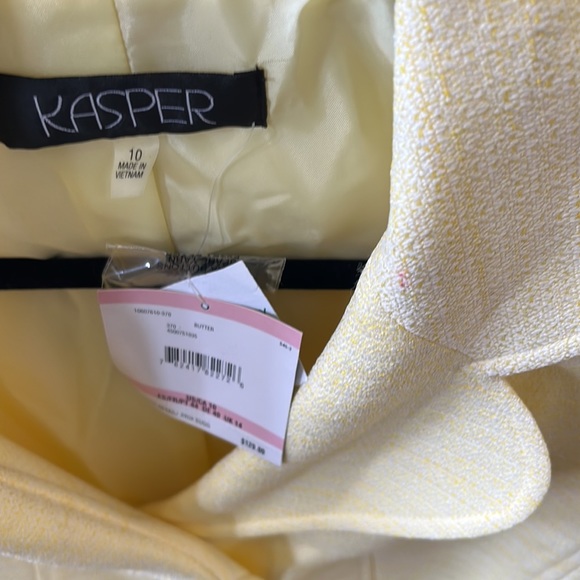 Kasper blazer,‎ size 10, yellow with tags - Picture 4 of 4